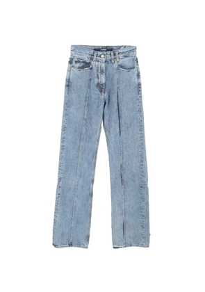 Jacquemus Pre-Owned Le Raphia jeans - Blue