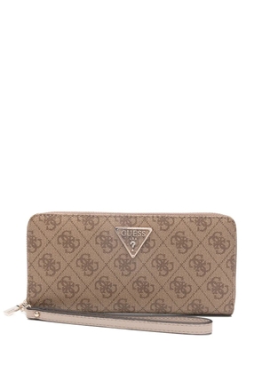 GUESS USA Laurel II patterned wallet - Brown