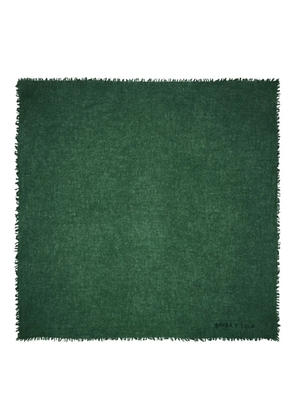 Bimba y Lola fringed scarf - Green