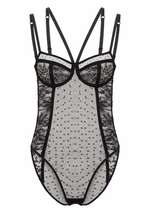 Dolce & Gabbana lace balconette bodysuit - Black
