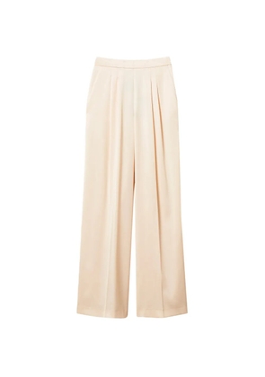 TWINSET wide-leg satin trousers - Neutrals