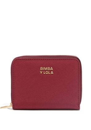 Bimba y Lola logo detail wallet - Red