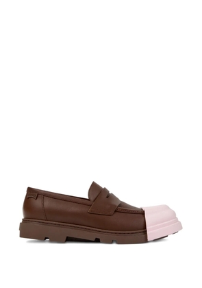 Camper Junction leather loafers - Brown