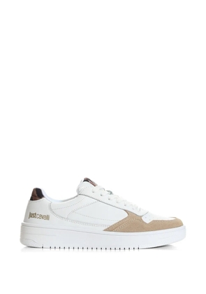 Just Cavalli logo-detail sneakers - White