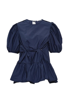 Cecilie Bahnsen Bale puff-sleeve blouse - Blue