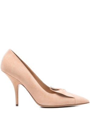 Ferragamo 100mm Gwen pumps - Neutrals