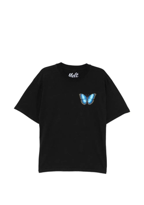 Melt butterfly-print T-shirt - Grey