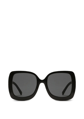 Dolce & Gabbana Eyewear square-frame logo sunglasses - Black