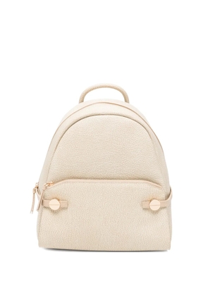 Borbonese medium top-handle backpack - Neutrals