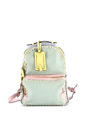 Valentino Garavani Pre-Owned Rockstud Leather Medium backpack - Blue