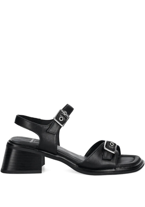 VAGABOND 53mm Ines buckle-detail block-heel sandals - Black