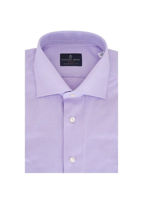 EMANUEL BERG buttoned shirt - Purple