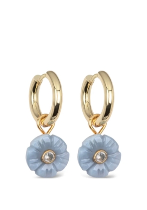 Jennifer Behr Lillian flower earrings - Gold