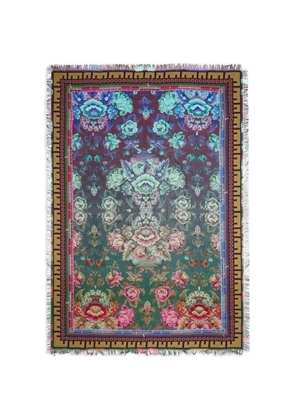 Pierre-Louis Mascia Aloeuw floral-print silk scarf - Green