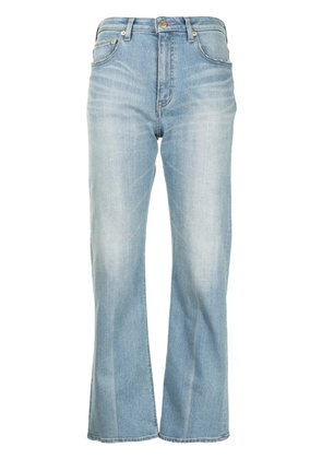 Tu es mon Tresor The Amethyst flare leg jeans - Blue