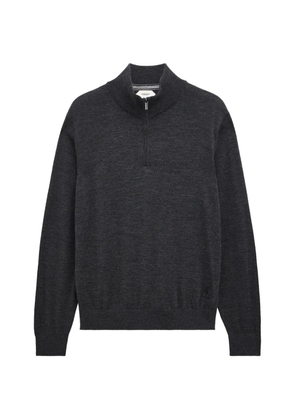 Pringle of Scotland quarter-zip wool sweater - Grey