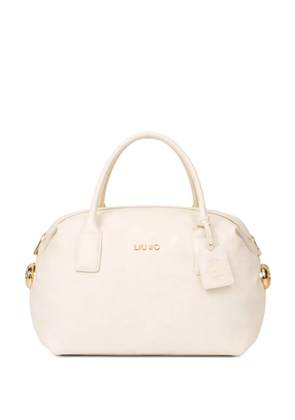 LIU JO logo charms tote bag - Neutrals