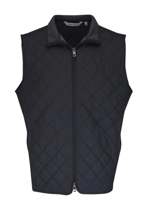Peter Millar quilted zip-up gilet - Black
