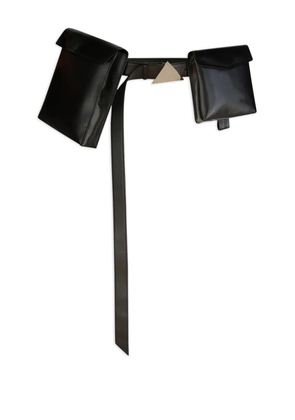 The Attico pocketed belt - Black