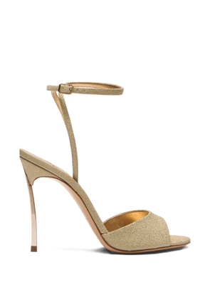 Casadei Blade heeled sandals - Gold