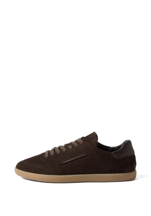 Zegna 232 dark brown sneakers
