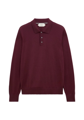 Pringle of Scotland buttoned merino wool sweater - Red