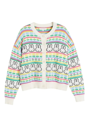 Chinti & Parker fair-isle cardigan - White