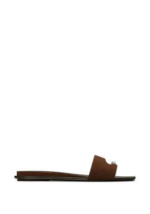 Tory Burch pierced slide - Brown