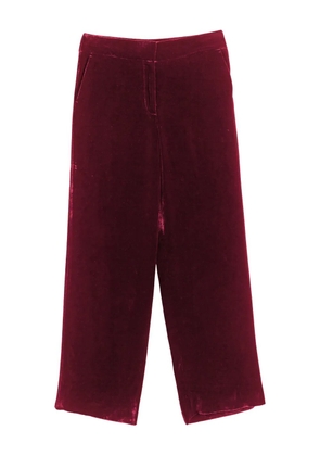 Chinti & Parker velvet trousers - Red