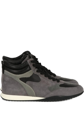 Hogan high-top suede sneakers - Grey