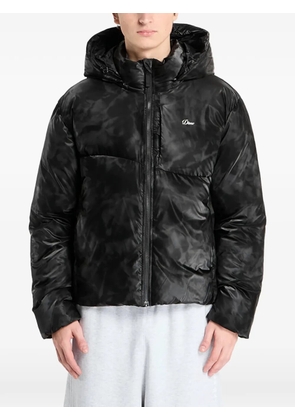 dime hooded puffer jacket - Black