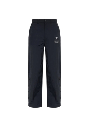 UMBRO logo-embroidered trousers - Black
