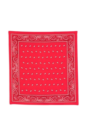 P.A.R.O.S.H. paisley-print foulard scarf - Red