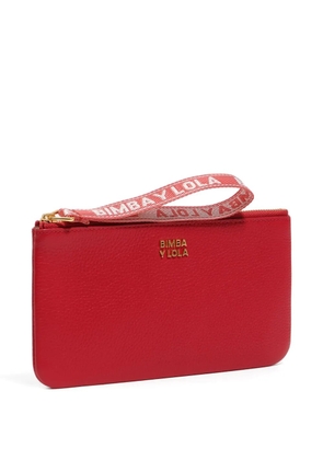Bimba y Lola zip-top leather wallet - Red
