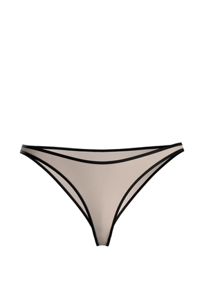 Maison Close La Parisienne briefs - Neutrals
