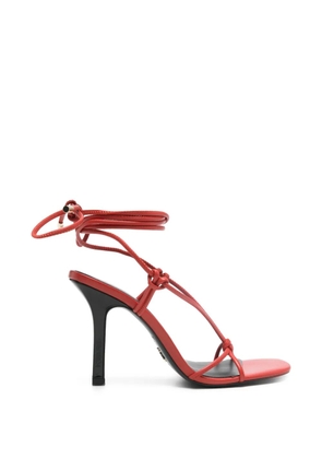 Patrizia Pepe New Square heeled sandals - Red
