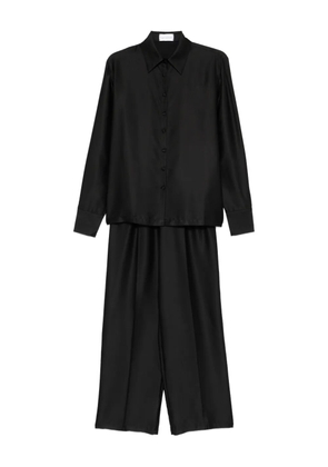 SILKYLICIOUS silk pyjama set - Black