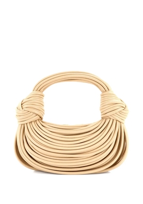 Bottega Veneta Pre-Owned Double Knot Hobo Tubular Leather Mini shoulder bag - Neutrals