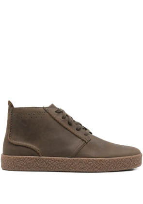 Clarks Originals Streethill Mid lace-up leather sneakers - Brown