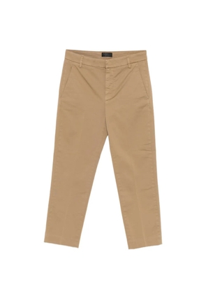 DONDUP cropped trousers - Neutrals