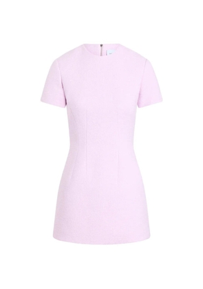 Patou rear zip fastening mini dress - Pink