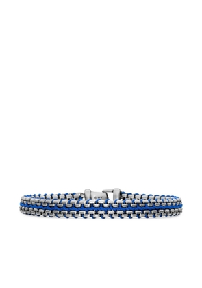David Yurman sterling silver Woven Box Chain bracelet (10mm)