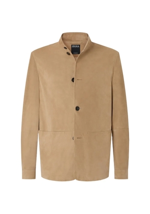 Zegna button-up jacket - Neutrals