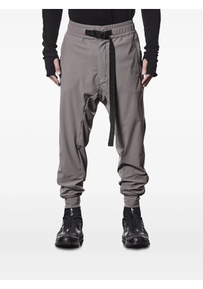 Thom Krom belted cargo-pockets track pants - Grey