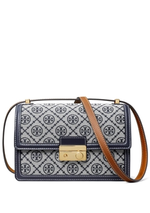 Tory Burch T Monogram shoulder bag - Blue