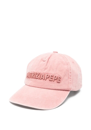 Patrizia Pepe embroidered baseball cap - Pink