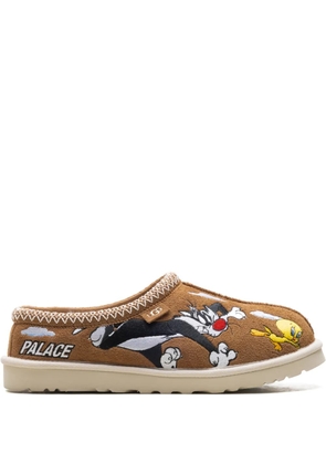UGG Tasman X PALACE 'looney tunes' graphic slippers - Brown