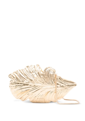 Simkhai Flora clutch bag - Gold