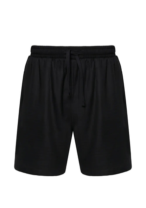 HUGO drawstring-waist track shorts - Black