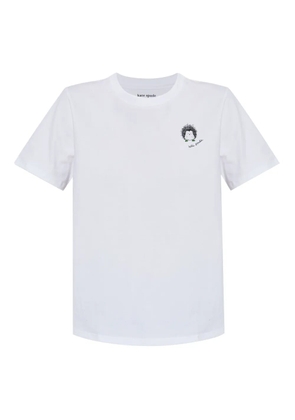 Kate Spade hedgehog-print T-shirt - White